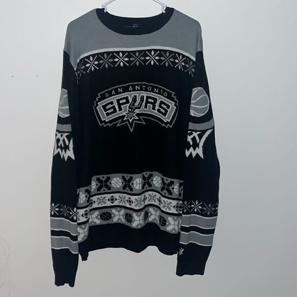 NBA San Antonio Spurs Christmas Sweater, size XXL - Picture 1 of 3